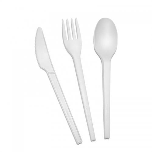 6.5 inch Portable Disposable CPLA Utensils with Napkin