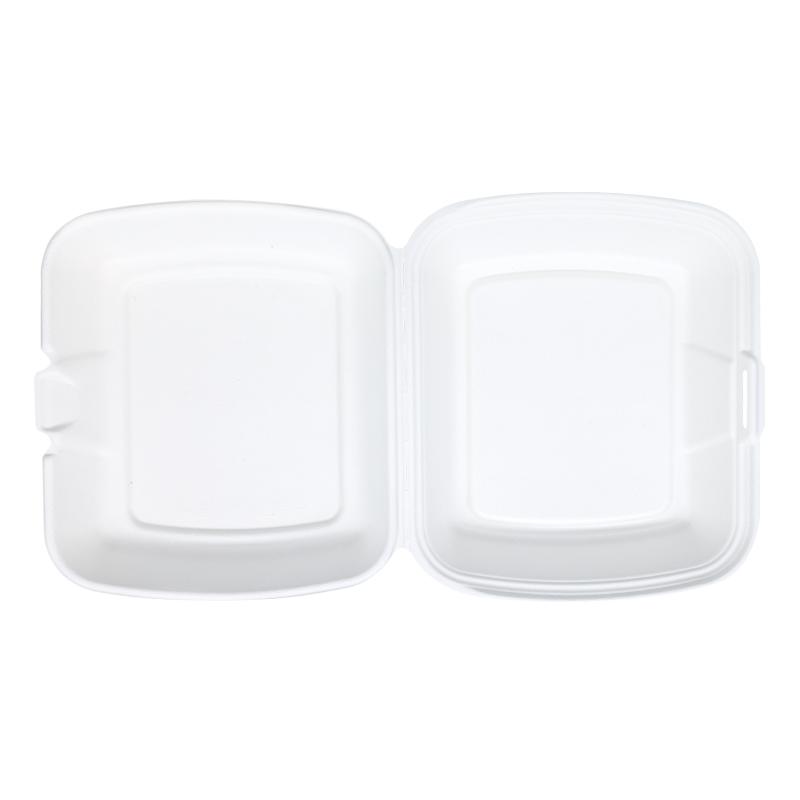 Disposable Bagasse Clamshell Fast Food Container