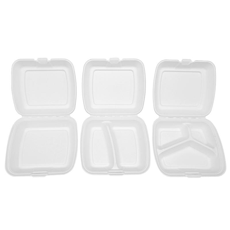 Sugarcane Clamshell Bagasse Food Container