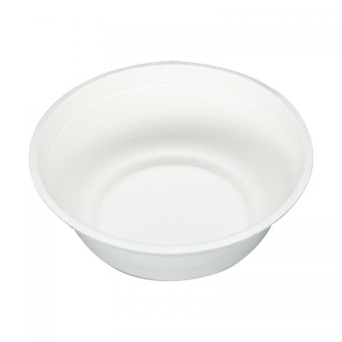 Eco Friendly 32OZ Biodegradable Takeout Bagasse Deep Round Bowls