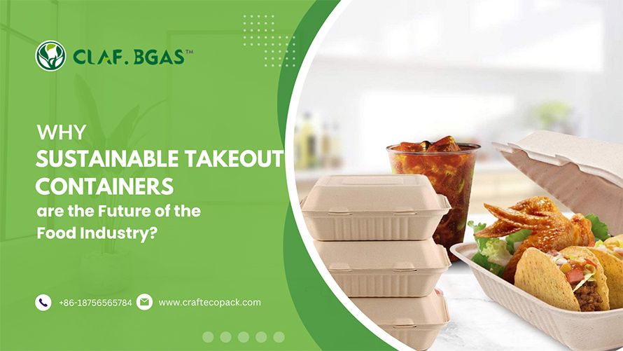 Why Sustainable Takeout Containers are the Future of the Food Industry?
